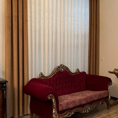 پرده آماده مخمل