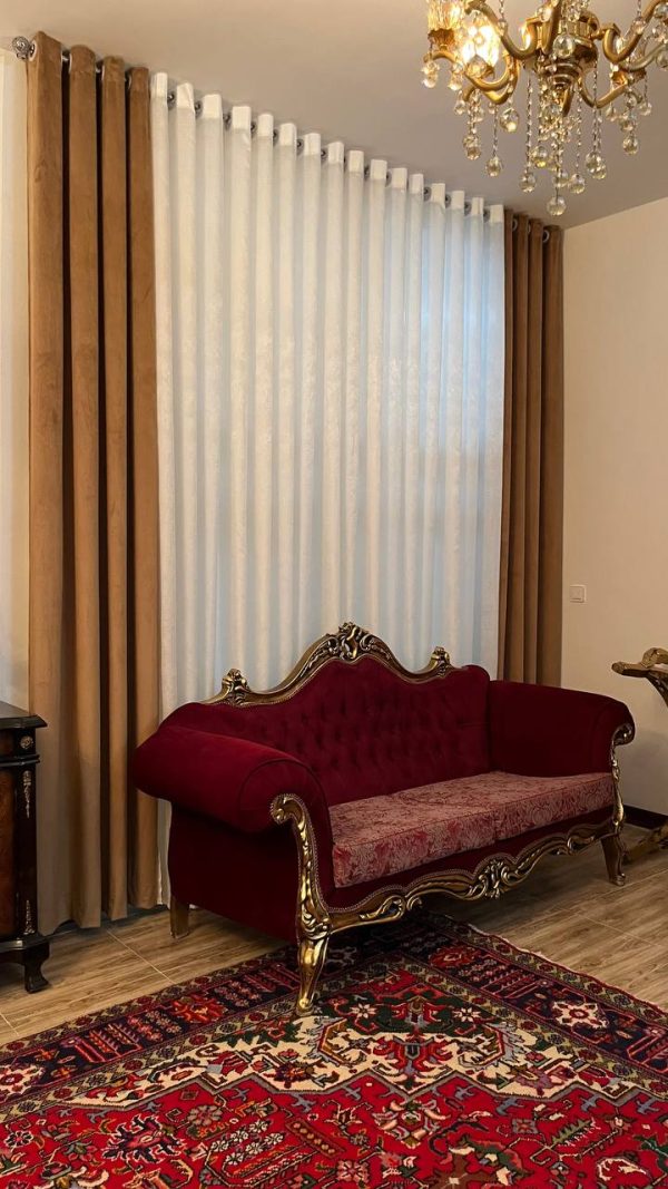 پرده آماده مخمل